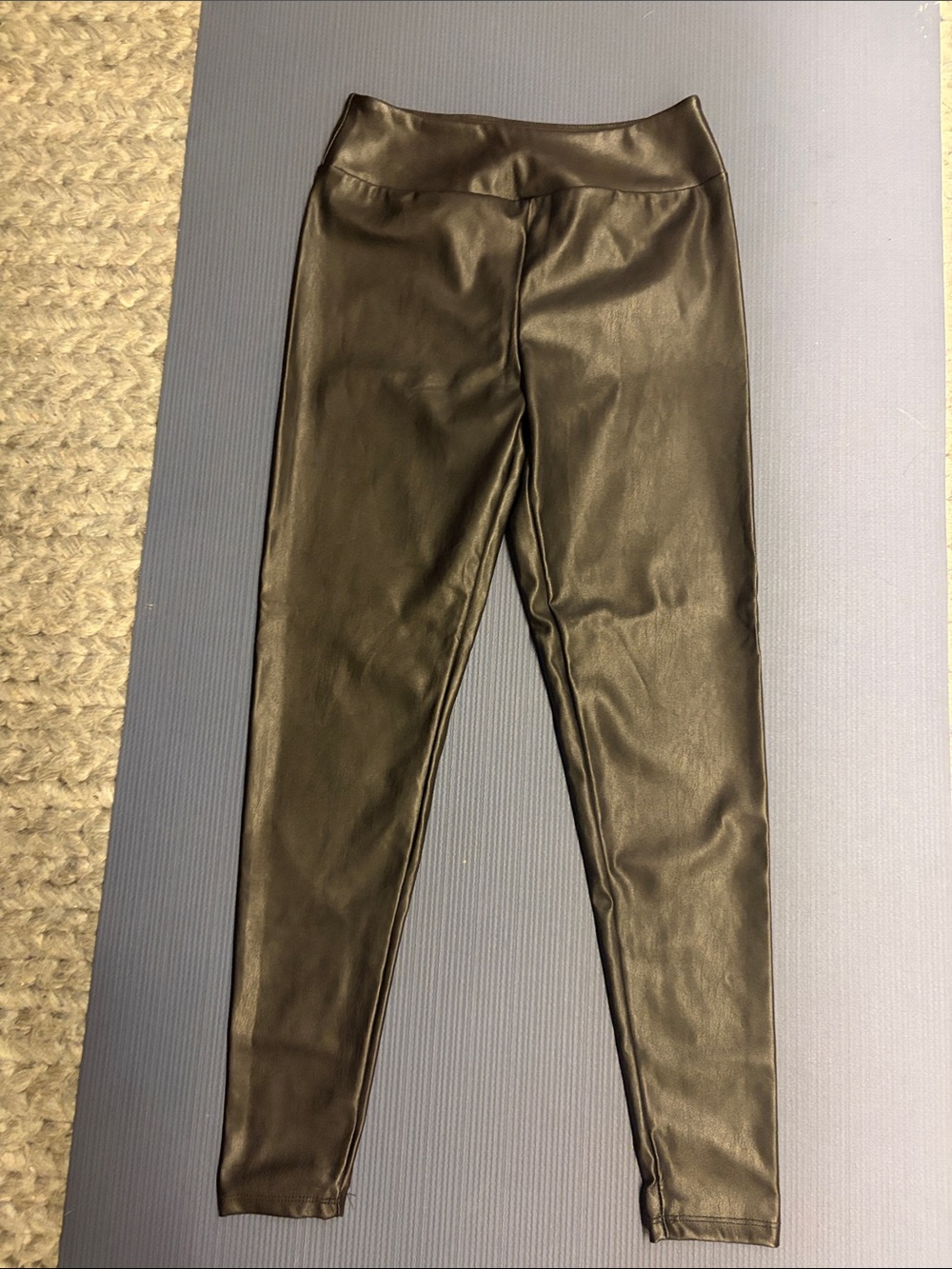 Charlotte Russe' Faux Leather Leggings - Black